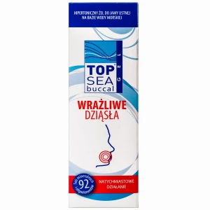 TOP SEA Żel z wody morskiej do dziąseł